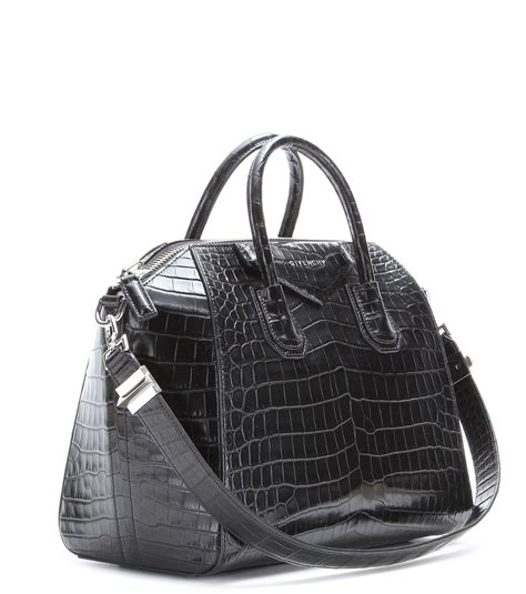 givenchy antigona shopper|givenchy crocodile antigona.